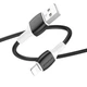 USB Borofone BX84 Lightning 2.4A Цвет Черный - изображение 5