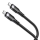 USB Borofone BU35 60W Type-C to Type-C 1,2m Колір Чорний - зображення 1