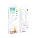 Кабель Hoco X97 Crystal color Silicone Type C М'ята упаковка Колір Білий - зображення 2