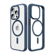 Чохол iPhone 16 Pro Rock Guard Clear with Magnetic blue - изображение 1