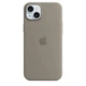 Чохол iPhone 15 Silicone Case with MagSafe storm blue - изображение 4