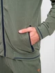 Спортивная кофта FRED MELLO Мужская XL Хаки (FM24S18FZ_SAGE-XL) - изображение 5