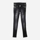 Подростковые джинсы для девочки Puledro YDB-3219-Dark-grey 146 см Темно-серые (2300000356014) - изображение 1