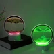 Настольная LED лампа - ночник Песочные Часы 3D Moving Sands Capes USB светильник - изображение 3