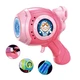 Іграшковий дитячий пістолет який генерує бульбашки DINO Bubble Gun рожевий (AUAU07) - зображення 3
