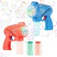 Іграшковий дитячий пістолет який генерує бульбашки Space Bubble Gun червоний (AUAU06) - зображення 4