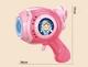 Іграшковий дитячий пістолет який генерує бульбашки DINO Bubble Gun рожевий (AUAU07) - зображення 6