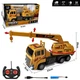 Игрушечная машинка грузовик автокран на пульте радиоуправления HB Toys автокран на аккумуляторе - изображение 3
