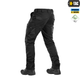 Тактичні штани M-Tac Aggressor Gen II Flex Black Size 32/32 - изображение 2