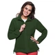 Флисовая кофта JHK POLAR FLEECE LADY, женский батник, без капюшона, темно-зеленый, размер S - изображение 1