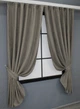 Комплект коротких штор VR-Textil Микровелюр SPARTA № 1195ш 130х170 см 2 шт Темно-бежевый (35-0145) - изображение 2