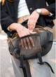 Велика жіноча поясна сумка бананка для планшета Sambag 38х21 см 000305465 - зображення 7