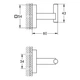 Крючок для ванной комнаты Grohe QuickFix Start 40961000 - изображение 5