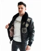 Кожаная куртка Top Gun Official Signature Series Flight Jacket 1.0 M Black TG1BM - изображение 6