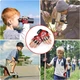 Рукавички велосипедні Sporty безпалі дитячі велоперчатки Red - зображення 9