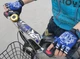 Перчатки велосипедные Sporty беспалые спортивные Wolf Blue - изображение 6