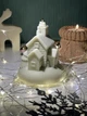 Силиконовая форма для свечей, мыла и гипса Зимний дом - изображение 3
