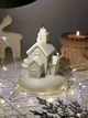 Силиконовая форма для свечей, мыла и гипса Зимний дом - изображение 4