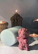 Силиконовая форма молд для свечей и мыла Ангел с собачкой - изображение 5