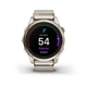 Смарт-годинник Garmin epix Pro (Gen 2) Sapphire Edition 42 mm Soft Gold with Cream Heathered Nylon Band (010-02802-20) - зображення 2
