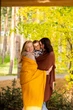 Флисовый плед Saffran 130*160 горчичный - изображение 5