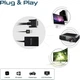 Переходник Promate ProLink-V2H HDMI - VGA + USB Black (prolink-v2h.black) - изображение 6
