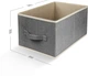 Ящик для хранения MBM HOME TH-30 LIGHT GRAY Светло-серый - изображение 2