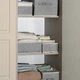 Ящик для хранения MBM HOME TH-28 LIGHT GRAY Светло-серый - изображение 7