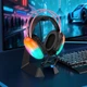 Навушники Hoco W109 Plus Rich USB7.1 channel gaming headphones, ігрові, RGB-підсвічування, Black - зображення 6
