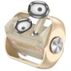 Навушники бездротові Hoco EW55 Trendy true wireless BT gaming headset Gold - зображення 1