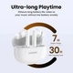 Бездротові навушники UGREEN WS200 HiTune T6 Hybrid Active Noise-Cancelling Earbuds(UGR-15158) - изображение 6
