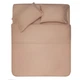 Пододеяльник Ardesto Mix&Match 100 хлопок, сатин бежевый 160х220 см (ART1622DVI) - изображение 1