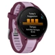 Смарт-годинник Garmin Forerunner 165 Music, GPS, WiFi, Berry/Lilac, GPS (010-02863-33) - зображення 3