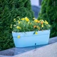 Горшок с автополивом Santino ASTI Window box 12 л нефрит-белый (AST500JAD/WHT) - изображение 3