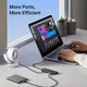 USB-хаб UGREEN CM219 4-in-1 USB to 4xUSB 3.0 HUB Black 15cm (6941876228515) - изображение 6