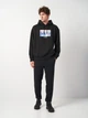 Худі утеплене чоловіче H&M 1019679_new.york.lights L Чорне (KAY2000001508732) - зображення 3