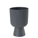 Горшок для цветов Form-Plastic Keli Mika мини-13 3,7 л антрацит - изображение 1