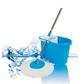 Круглая швабра універсальная с отжимом-центрифугой и ведром Easy Mop - изображение 1