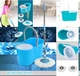 Круглая швабра універсальная с отжимом-центрифугой и ведром Easy Mop - изображение 2
