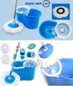 Круглая швабра універсальная с отжимом-центрифугой и ведром Easy Mop - изображение 6