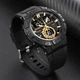 Часы наручные 1881GDBK SKMEI, GOLD-BLACK - изображение 6