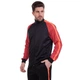 Спортивная кофта мужская на молнии SP-Sport Fit 6803 размер XL (175-180 см) Black-Orange - изображение 1