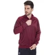 Спортивна чоловіча кофта на блискавці SP-Sport 6806 розмір 2XL (180-185 см) Burgundy-Deep Blue - зображення 2