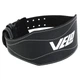 Пояс атлетический кожаный Velo Star 9741 размер S Black-White - изображение 4