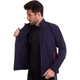 Спортивная кофта мужская на молнии SP-Sport Fit 6305 размер 2XL (180-185 см) Deep Blue-Red - изображение 4