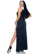 Костюм монашки-грешницы Leg Avenue Sultry Sinner M, платье, головной убор, воротник - изображение 2