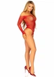 Сітчасте боді зі стразами Leg Avenue Crystalized fishnet bodysuit - зображення 4