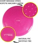 Балансировочная подушка-диск Cornix 33 см сенсомоторная массажная XR-0055 Pink - изображение 9