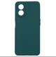 Чехол Fiji Style для Oppo A98 5G (CPH2529) силикон бампер с защитой блока камер темно-зеленый - изображение 1