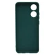 Чехол Fiji Style для Oppo A78 (CPH2565) силикон бампер с защитой блока камер темно-зеленый - изображение 2